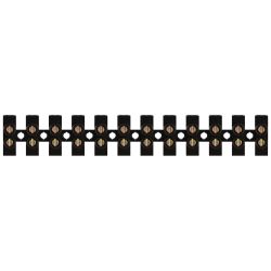 Зажим винтовой ЭРА NO-225-514 изолированный ЗВИ-нг 20А 2.5-14 мм2 12 пар чёрный