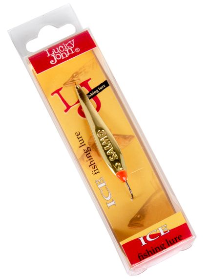 Блесна вертикальная зимняя Lucky John MODEL S-2 c впаяным крючком 03.0г G блистер