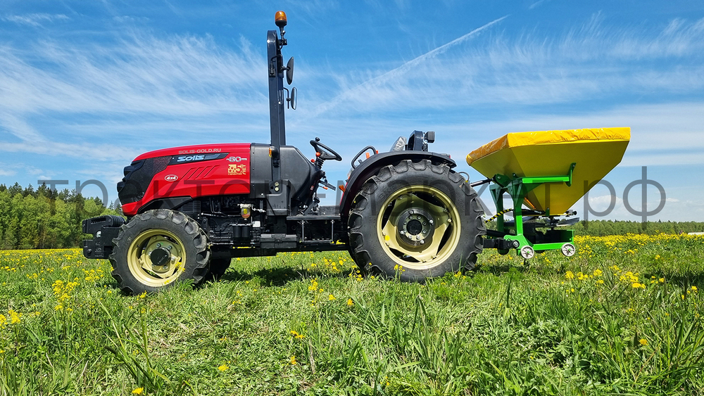 Трактор Solis-Gold | Солис-Голд 60G 4x4 12+12 MST Radial аgri 280-70R18 / 360-70R28 (с ПСМ)