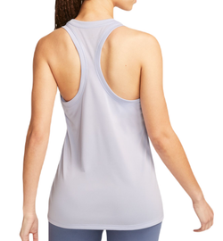 Женский топ теннисный Nike Dri-Fit Racerback Tank - oxygen purple/white