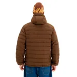 Пуховик Питерский щит Дюран коричневый
