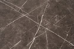 "Каффе" стол из HPL круглый Ø70см, цвет "серый мрамор", подстолье стальное