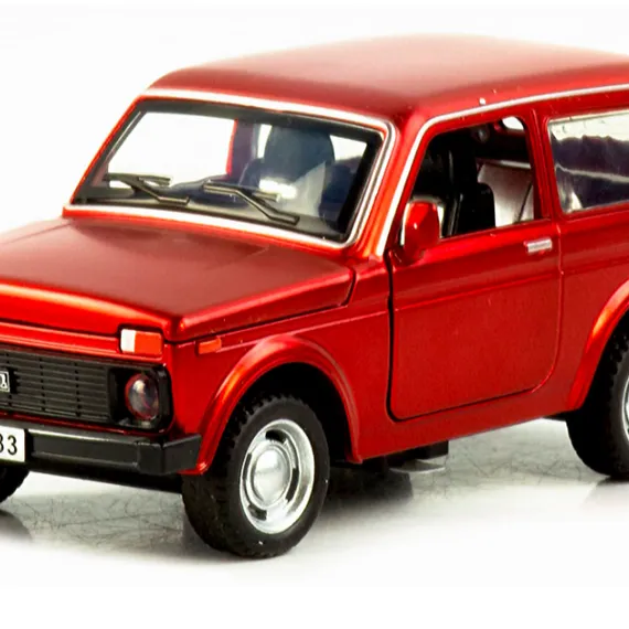 Модель автомобиля металл. "Lada 2121 Нива" в масштабе 1:32 - A4069