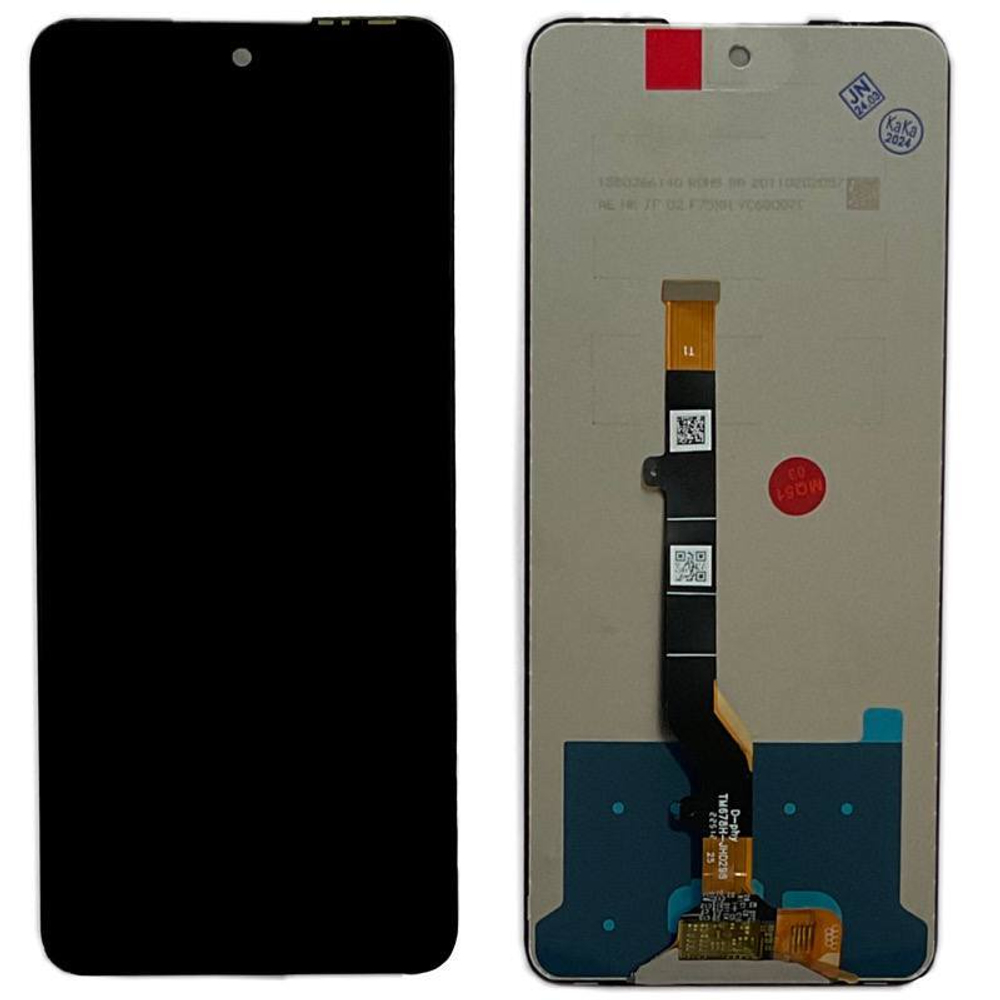 Дисплей для Tecno Camon 18/Camon 18P с тачскрином Черный - OR