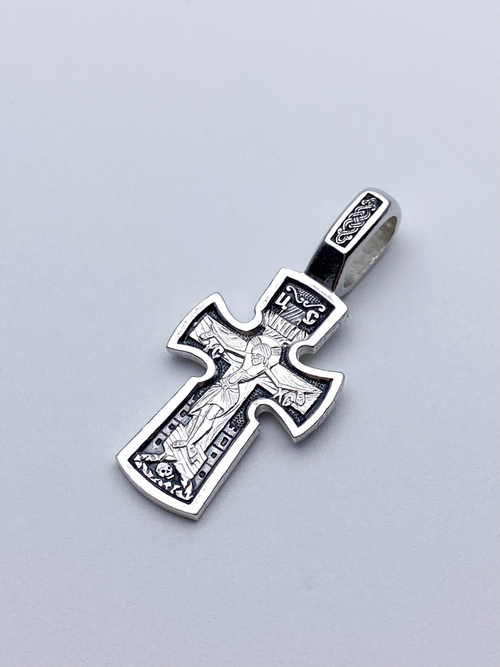 Крест из серебра/Чернение/Св.Ап Петр