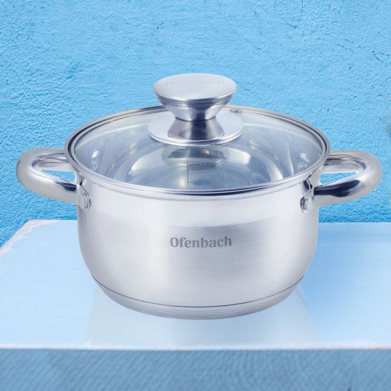 Набор посуды 12 пр. из нержавеющей стали Ofenbach NB 100001