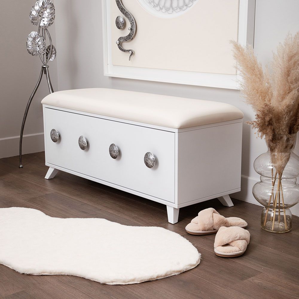 Банкетка Heri 2 Айс Белый