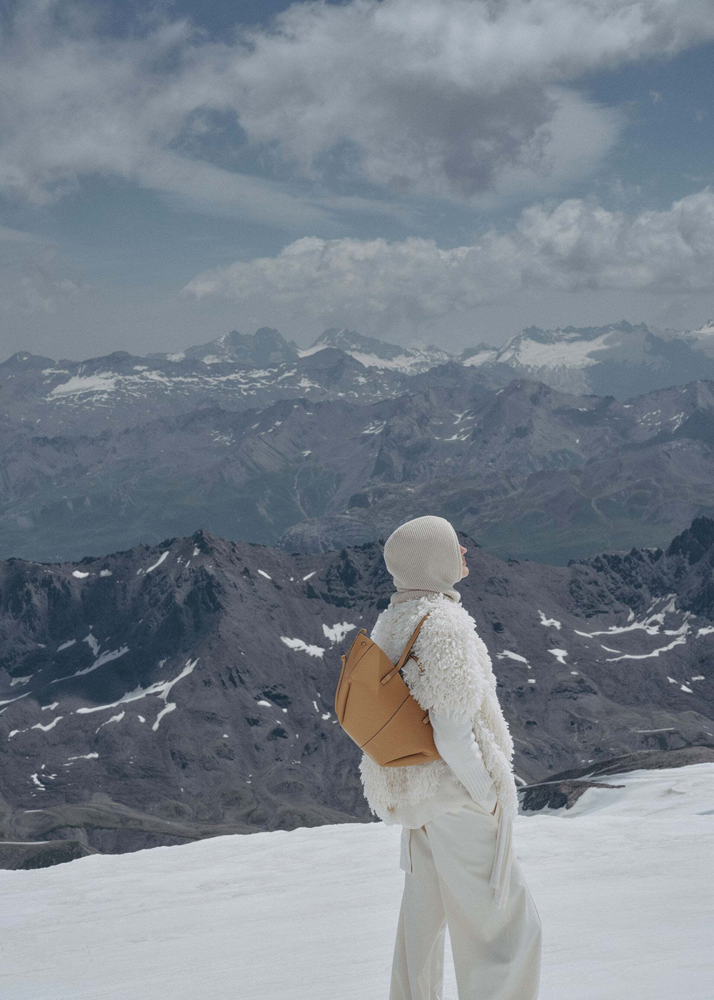 POLENE СУМКА CYME MINI, ОХРА