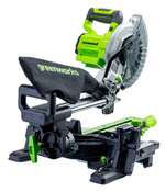 Пила торцовочная аккумуляторная GREENWORKS GD24MS216 24V, б/щ, 4800 об/мин, АКБ 4Ач и ЗУ 1501707UB