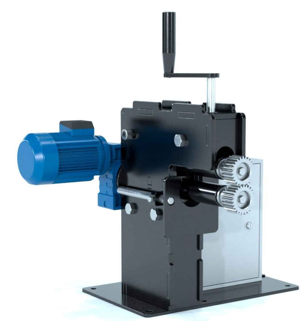 Электромеханический зиговочный станок Rollen RME-160х1 (220В)