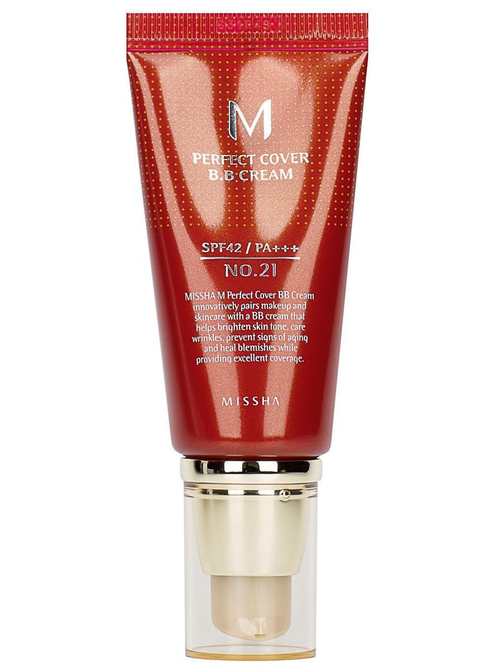 MISSHA Perfect cover B.B cream No.21