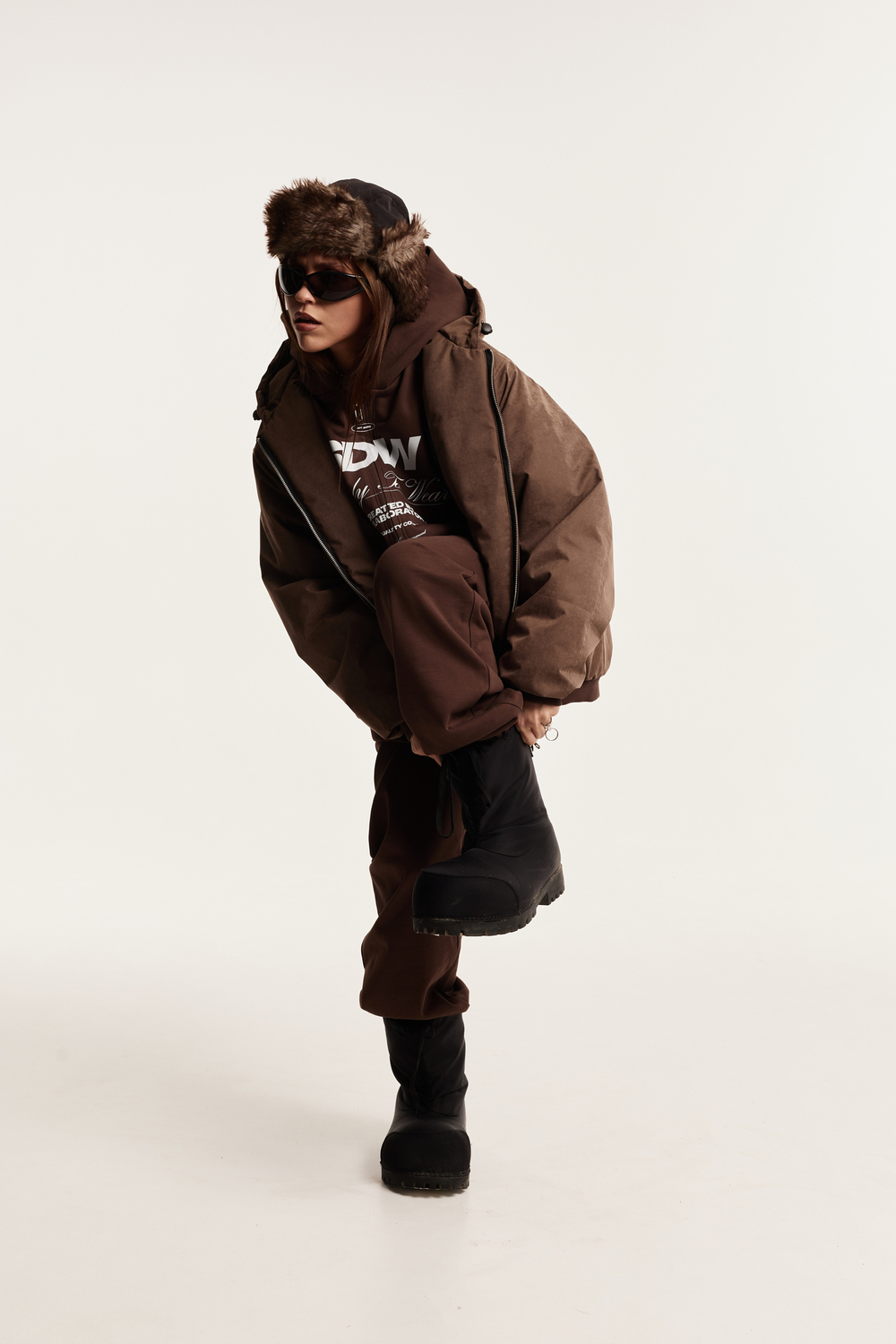 JOGGERS BROWN