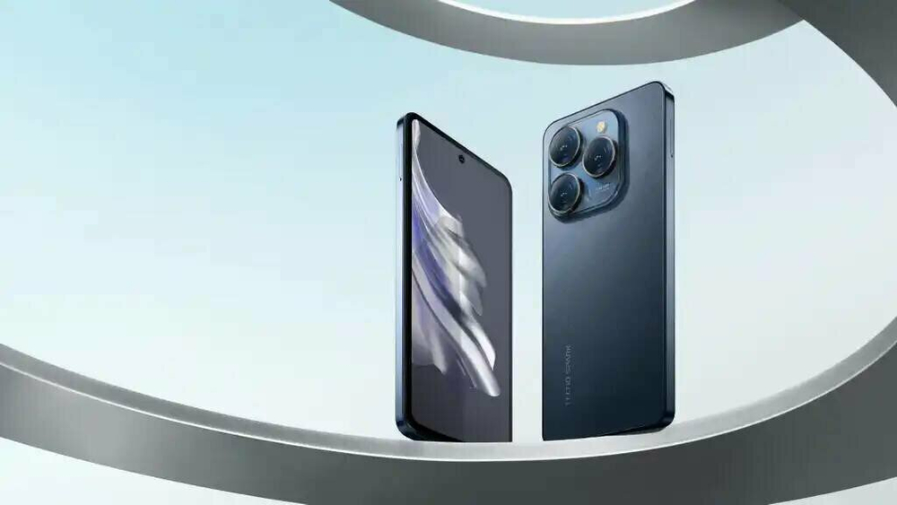 Смартфон TECNO Spark 20 Pro 8/256 ГБ RU, Dual nano SIM, Moonlit Black