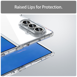 Чехол прозрачный защитный для Samsung Galaxy Fold 7, мягкие усиленные боковые рамки