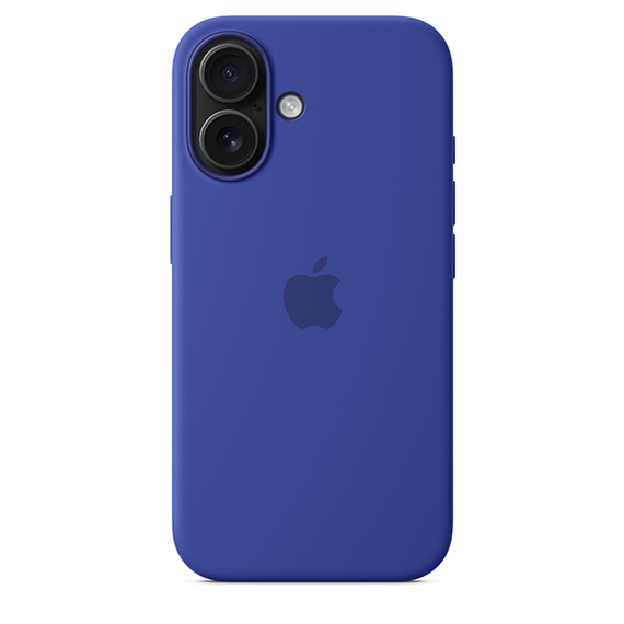Чехол Apple iPhone 16 Silicone Case with MagSafe Ultramarine MYY63