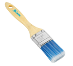 83070 Кисть плоская "Евро" 1.5", искусственная щетина 38мм, деревянная ручка  MTX