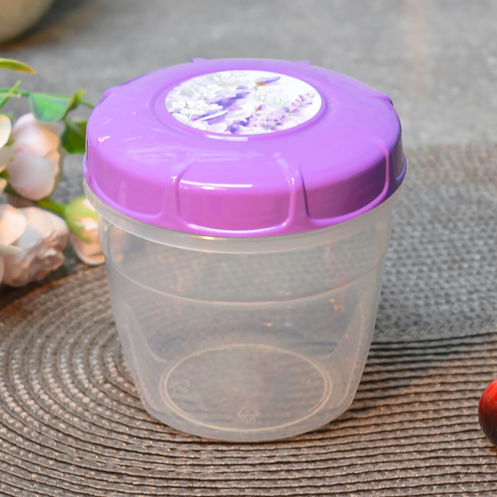 Банка для хранения продуктов 0,5л "Lavender"