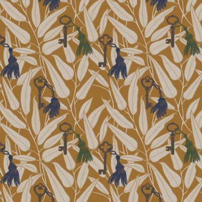 Винтажные ключи. Горчичный.