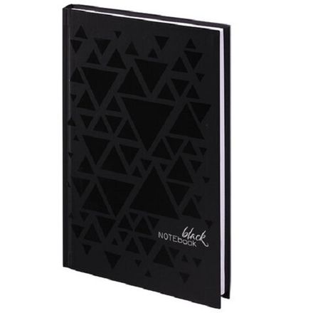 Записная книжка А5, 80л, обл. твёрдая, выб.лак, Staff Triangles