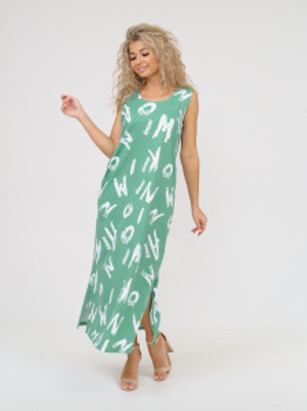 645 Сарафан "Зеленый" SveTekst (Акция)