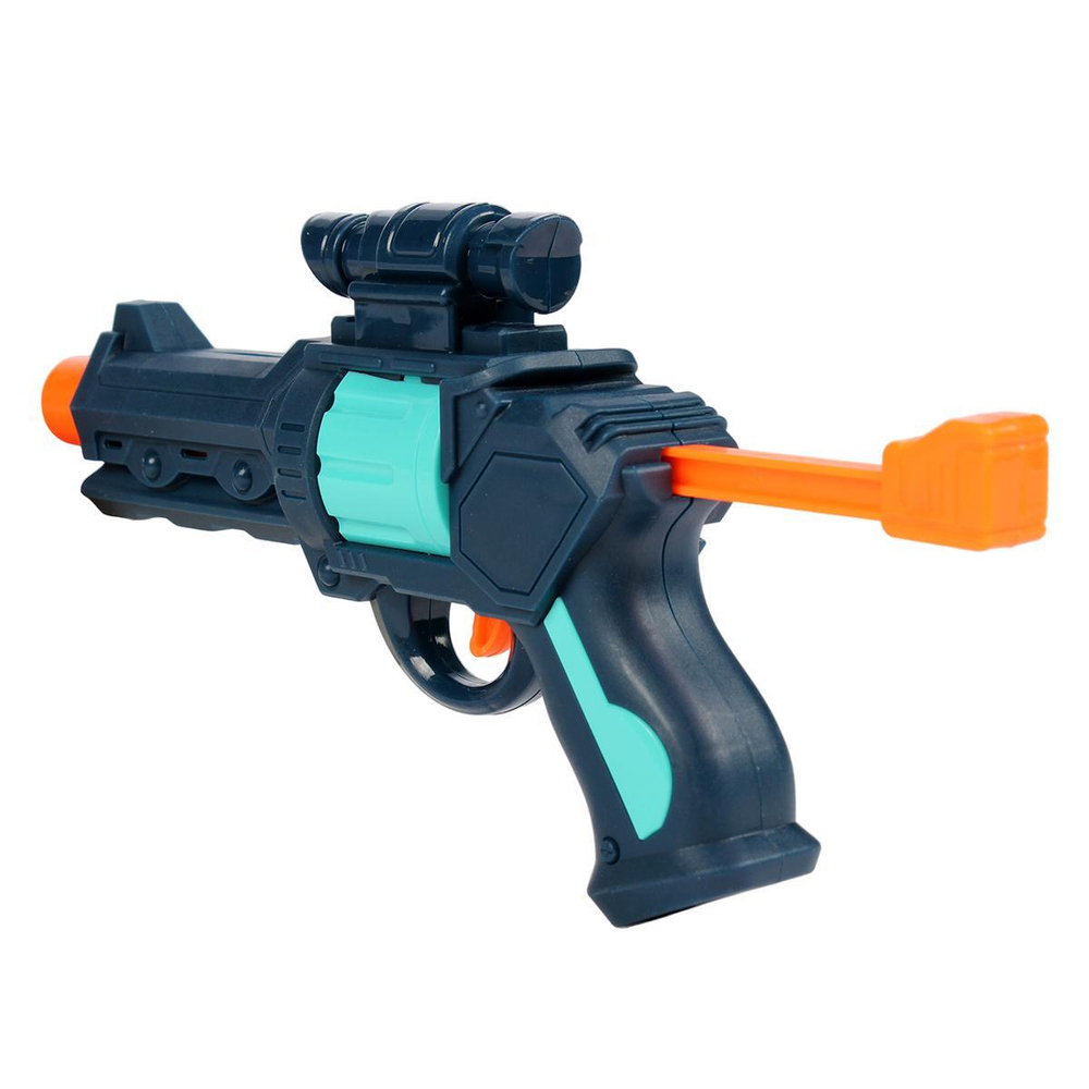 Пистолет с мягк.пулями, пакет HM699