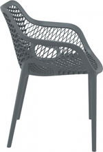 Кресло пластиковое Siesta Contract Air XL, темно-серый