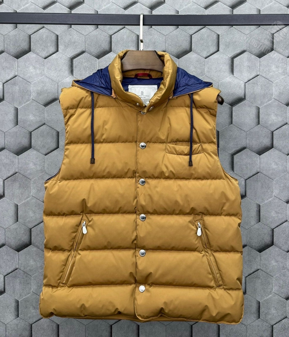 Пуховый жилет Brunello Cucinelli