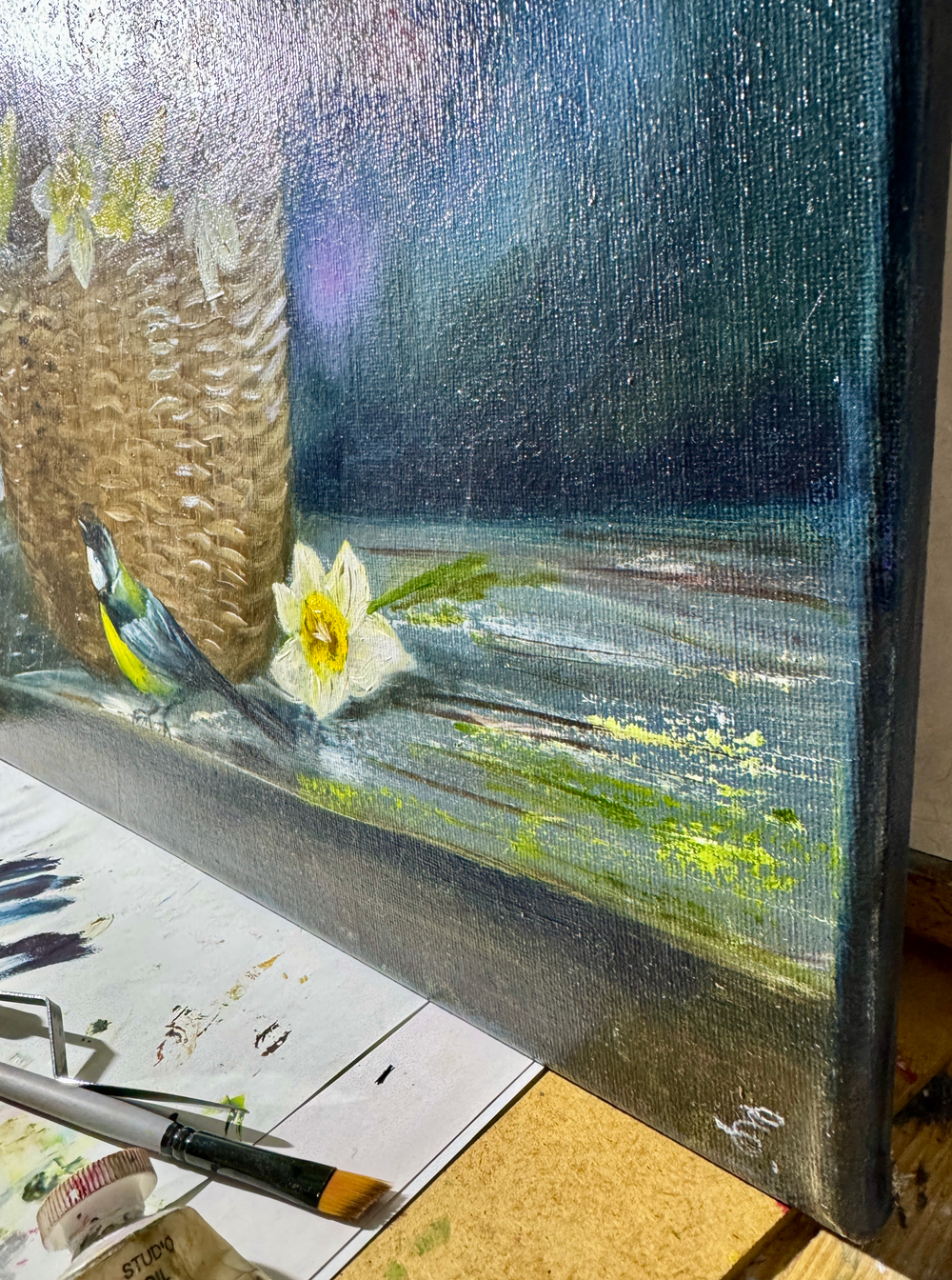 Картина «Весна» | Холст, масло 40х50 см | Художница Ефимова Ольга