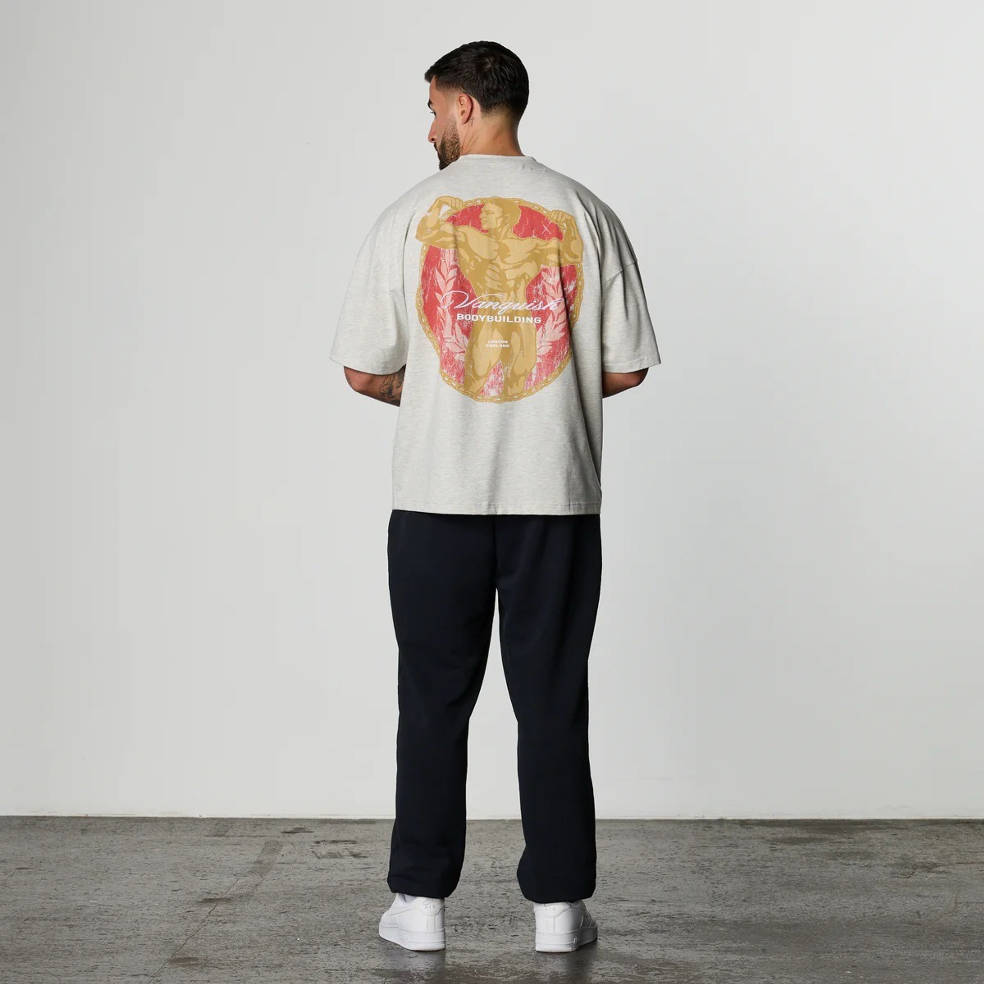 Футболка VANQUISH Golden Boy Oversized T-Shirt Grey