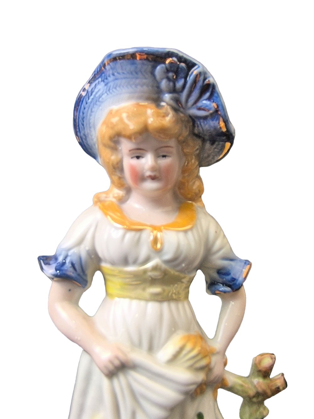 Фарфоровая статуэтка "Пастушка с овечкой" Германия