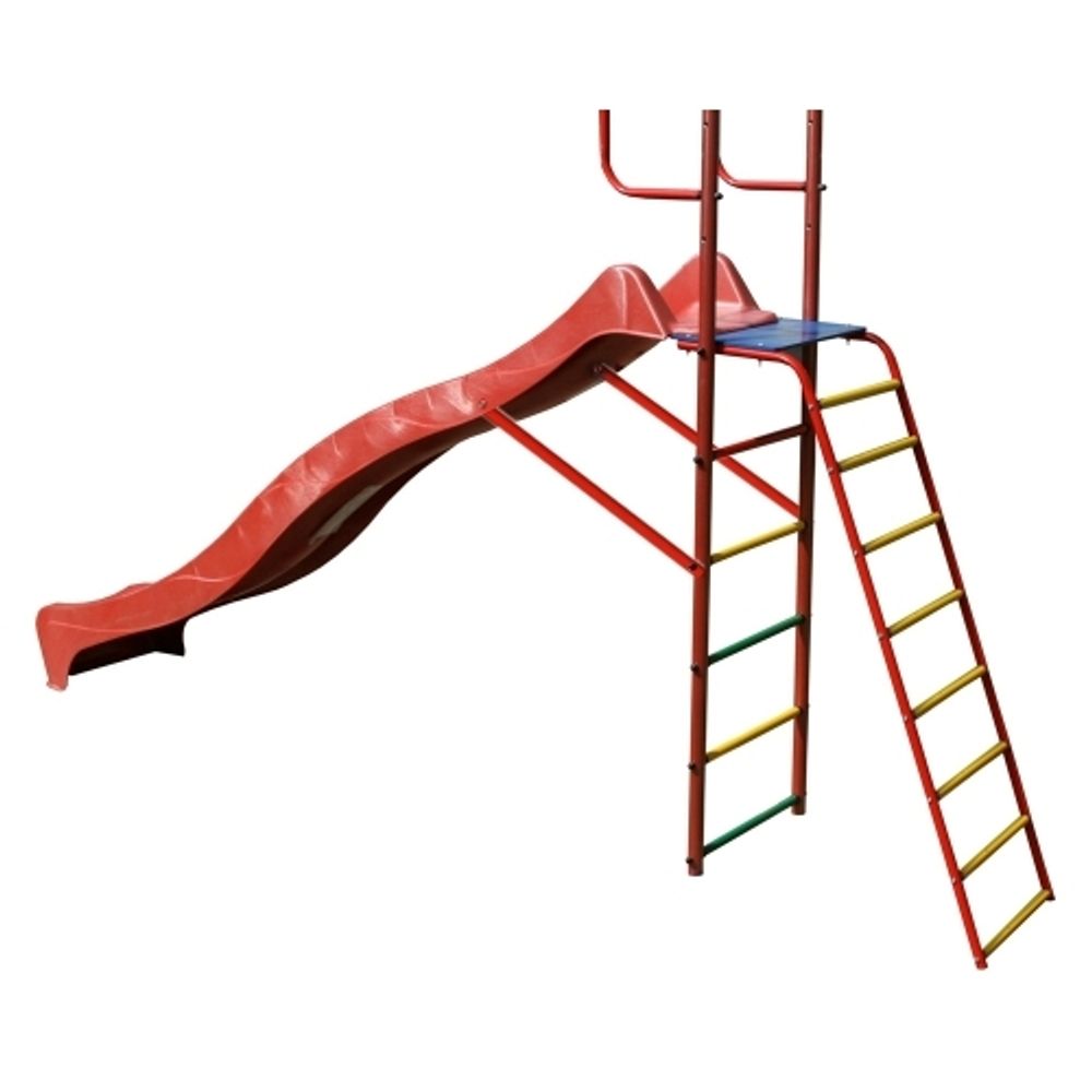 Наклонная лестница с площадкой для горки к ДСК &quot;Вертикаль&quot; со скатом