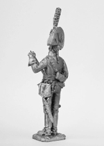 Оловянный солдатик Унтер офицер прусского кирасирского полка 1806 год