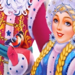 Плакат «Зимние гости» 40 см