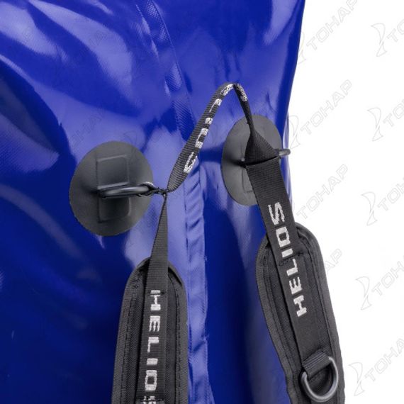 Герморюкзак 100 л (ПВХ, синий/черный) (HS-GR-100-BB) Helios