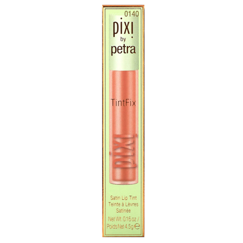 Pixi Beauty, TintFix, сатиновый тинт для губ, оттенок 0140 Calm, 4,5 г (0,16 унции)