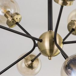 Citilux Планета CL105295 Люстра на штанге Бронза