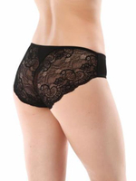 Трусики-слипы из хлопка с кружевной задней частью