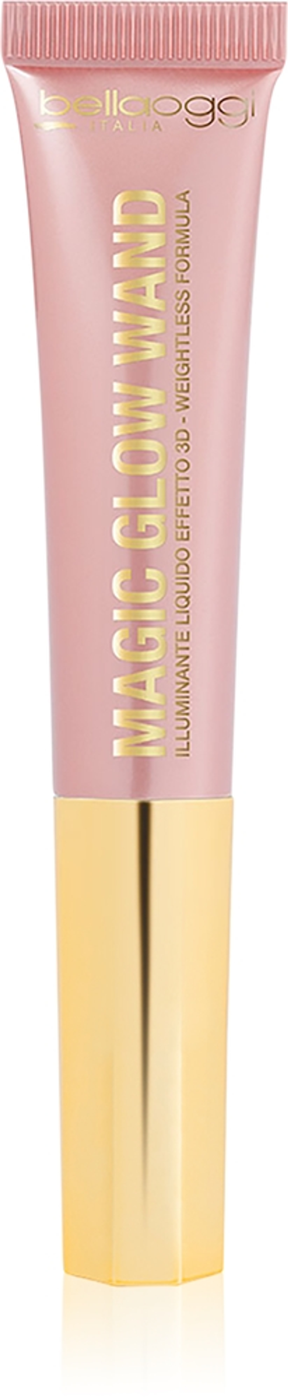 bellaoggi Magic Glow Wand - Розовый крем-хайлайтер для лица и шеи оттенок Enchanting pink, 11 ml