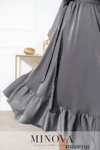 Платье 3165-серый Minova