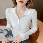 Женский кардиган с молнией