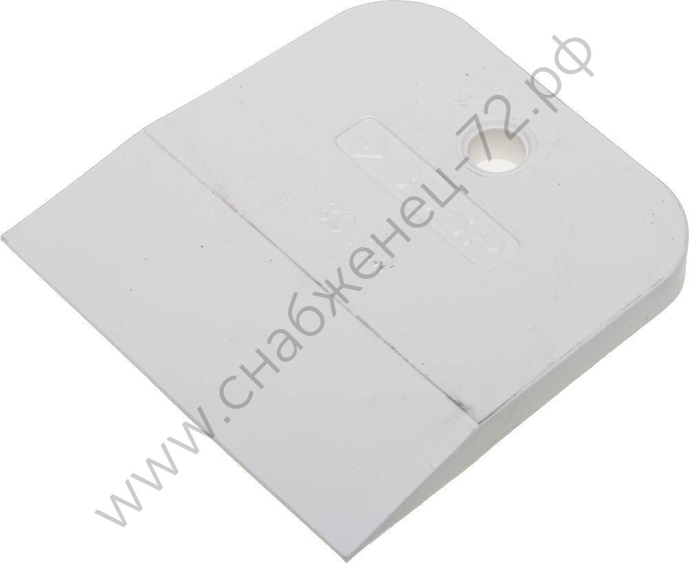 ЗУБР 80 мм, белый эластичный, Шпатель для затирки швов, МАСТЕР (1016-80)