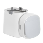 Ведро для мусора сенсорное, квадрат, Foodatlas JAH-7912, 13 л (белый)