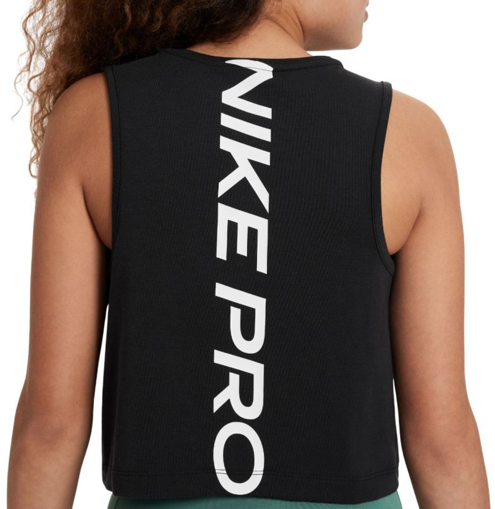 Футболка для девочки Nike Kids Dri-Fit Pro Training Tank Top - Black