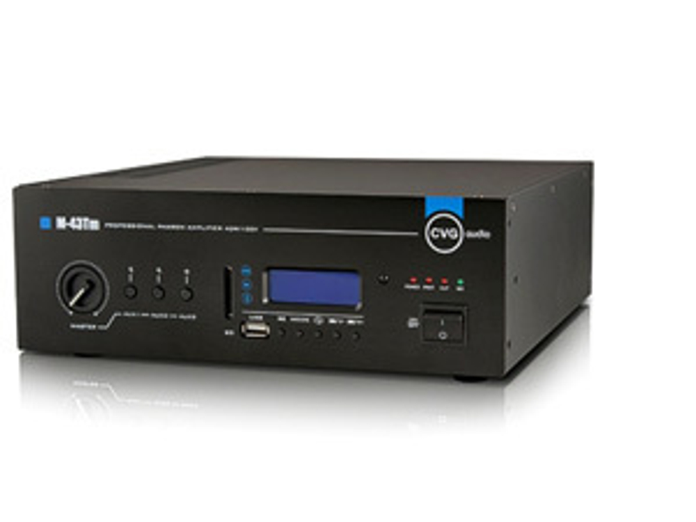 CVGAUDIO M-43Tm Трансляционный микшер-усилитель