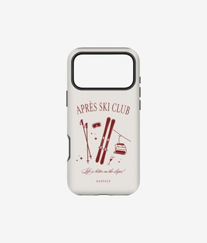 Чехол SKI CLUB (красный) для iPhone