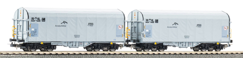 Набор из 2-х вагонов крытых брезентом ATIR Rail, эпоха VI