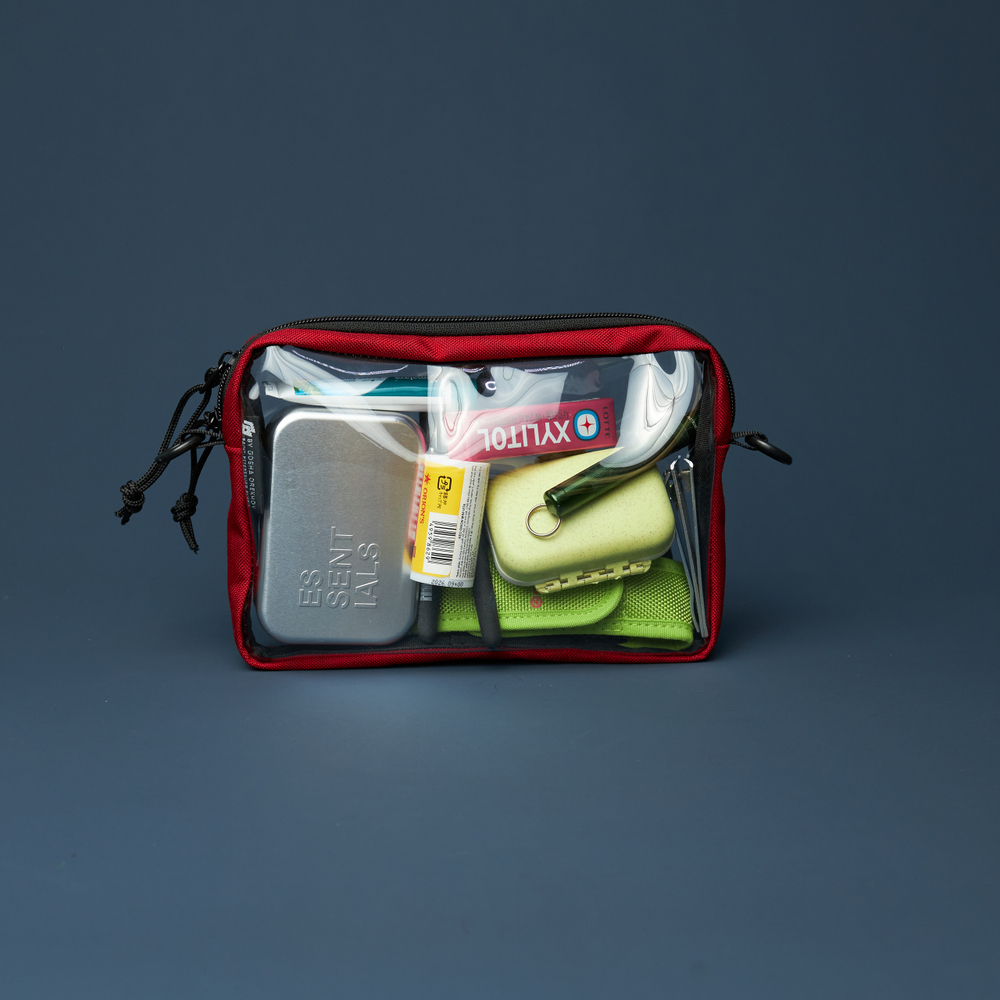 Transparent Case GO box красный