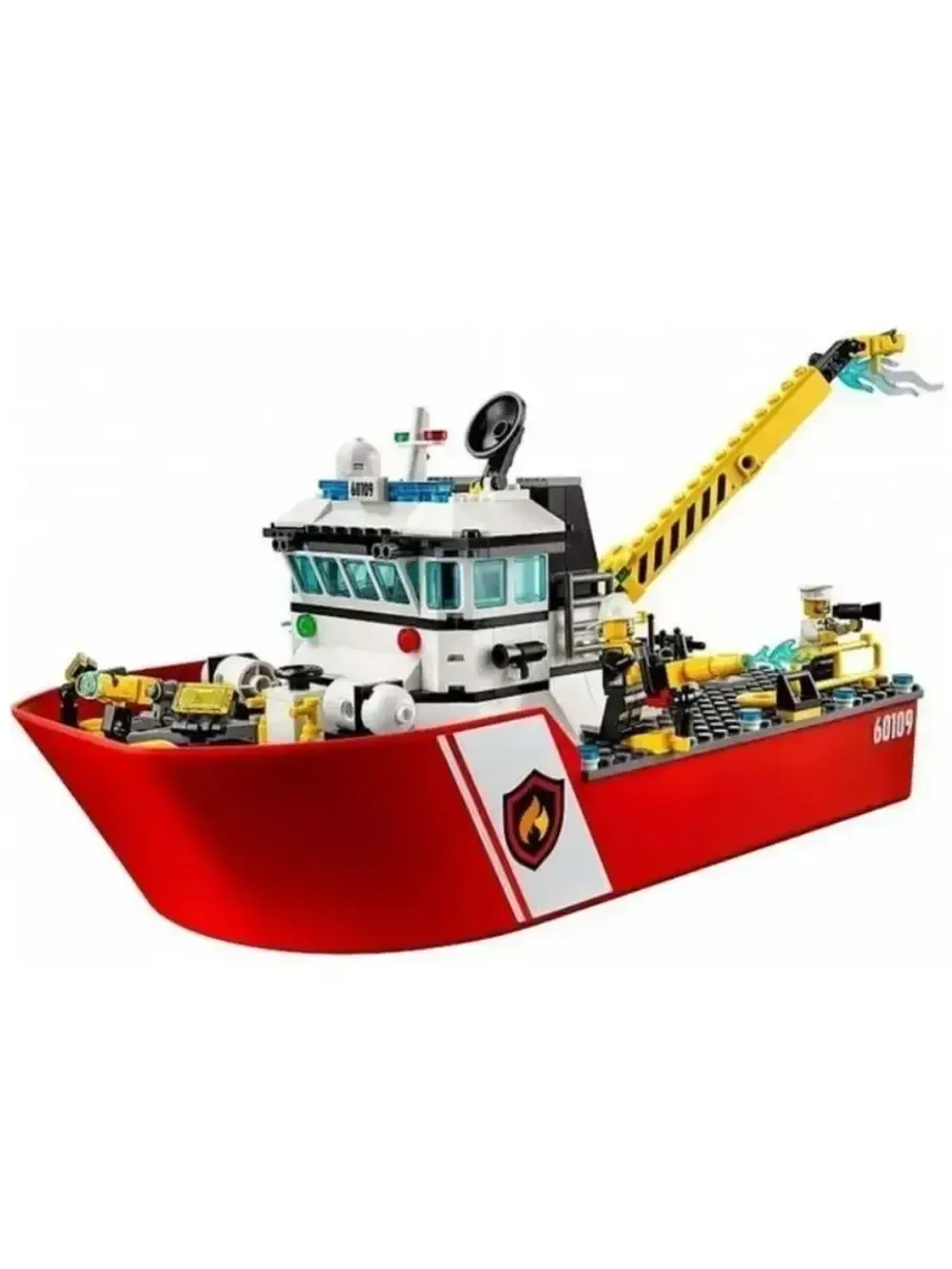 Конструктор Сити Пожарный катер 461 деталь 40019