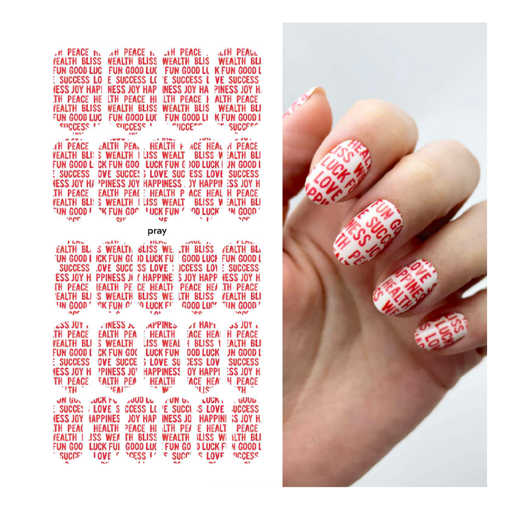 Пленки для маникюра Provocative Nails pray