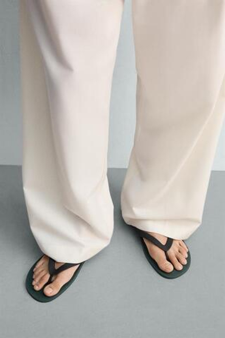 ZARA Х AARON LEVINE САНДАЛИИ, ЗЕЛЕНЫЙ